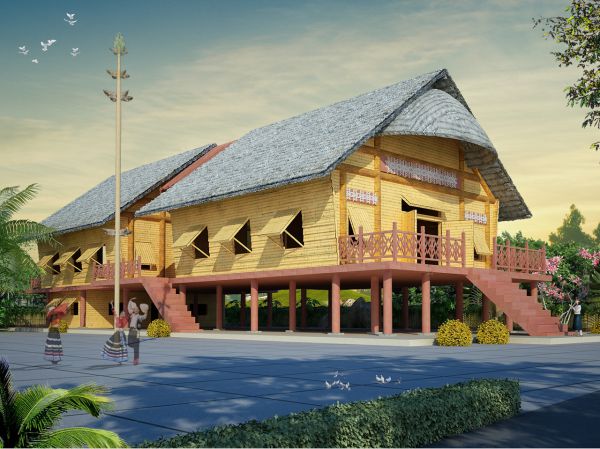 Chau Ro traditional house